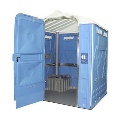 Senator Portable Toilet Open